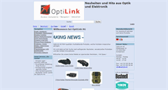 Desktop Screenshot of optilink.ch